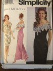 VINTAGE SIMPLICITY MISSES LINED DRESS PATTERN 7817 SIZE 4-8 — photo 3