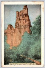 St Moritz Hotel Central Park New York City Fototone Photoprint Postcard PC062