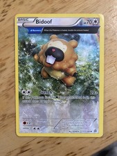 Bidoof 117/160 Uncommon Primal Clash Pokemon Lightly Played Free Ship US English