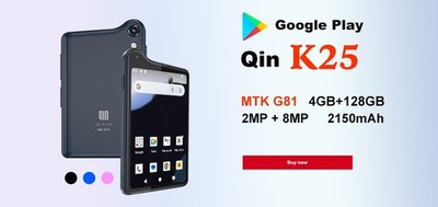 DUOQIN - NEW MODEL - QIN K25 | Android 14 | Touchscreen 3.5