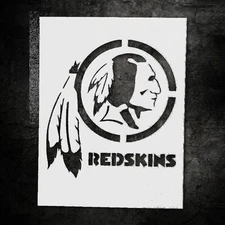 Washington Redskins Football Home Decor Reusable Stencil - StencilAir