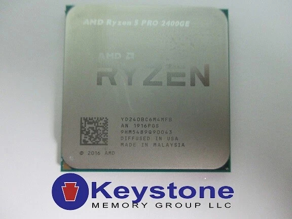 AMD Ryzen 5 PRO 2400GE YD240BC6M4MFB 3.2GHz DDR4 35W Socket AM4 CPU km