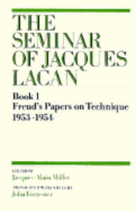the seminar of jacques lacan freuds papers on technique