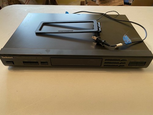 Technics ST-K55 Stereo Synthesizer Tuner AM/FM Tuner and Antenna Tested