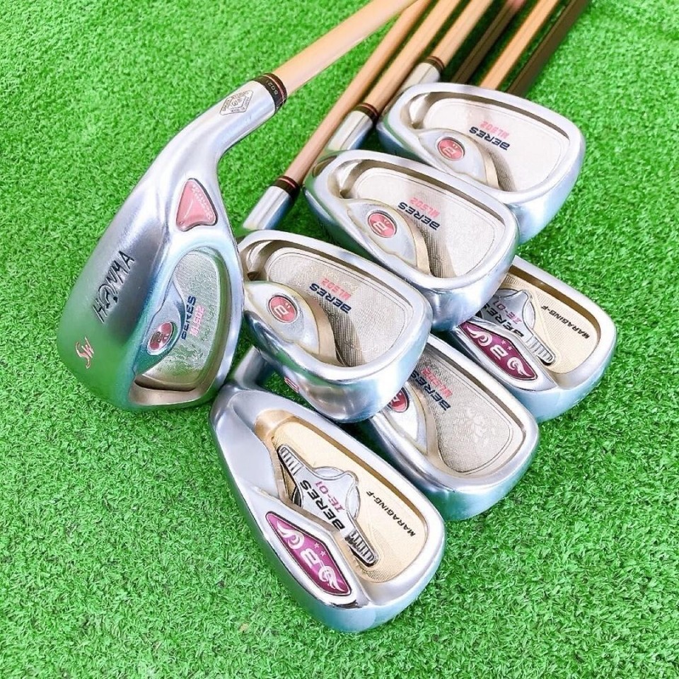 Set De Fers De Golf Honma BERES IE-01 2 étoiles - 5 Fers (6 à 10), Shaft Graphite Ladies, Droitier, Occasion