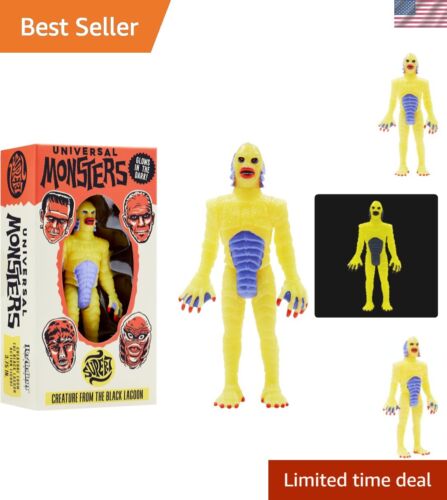 Glow in the Dark Creature from the Black Lagoon 3.75" Universal Monsters Figure