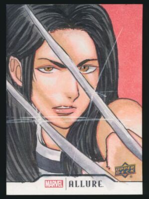 2022 Marvel Allure Artist Sketch #SKT X-23 by Chris Botterill 1/1