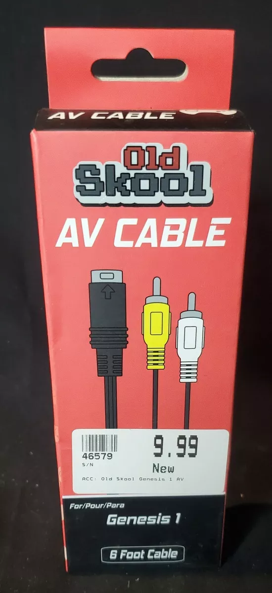 Sega genesis 1 av cable deals