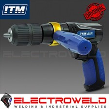 ITM 208Mm Air Drill, 1/2" Keyless Chuck Reversible Gear Pneumatic TM340-734