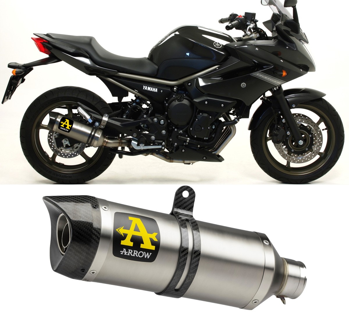 Scarico Completo Yamaha Xj6 Usato Xj6 Diversion Scarico Yamaha Xj6