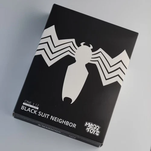 CT Toys Messtoys Symbiote Spider-Man Black Spider Action Figure Boxed In Stock