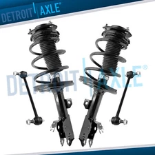 Front Left Right Struts w/ Coil Spring Sway Bars Kit for 2013-2018 Toyota Avalon