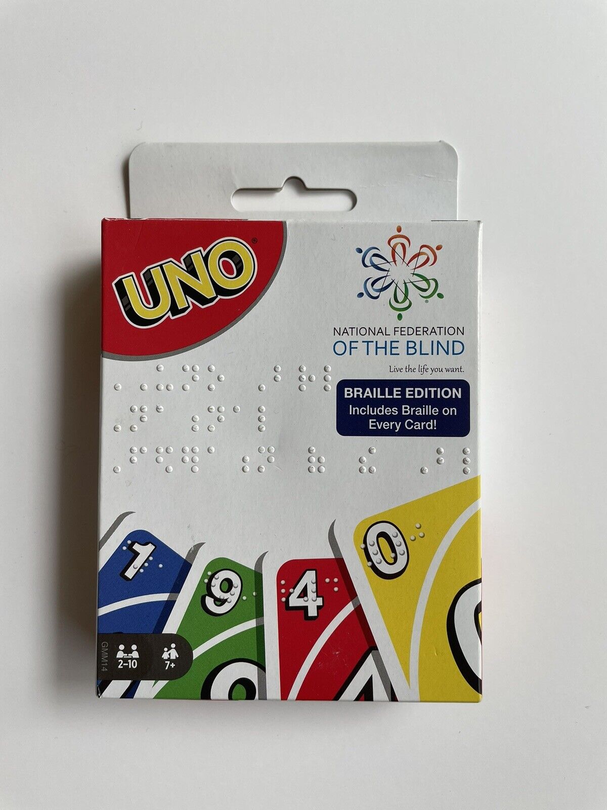 Uno Flip Braille Card Game, Card Games: Maxi-Aids, Inc.