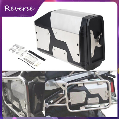 Edelstahl 4.2L Left Tool Box Backup Box für BMW 1250GS LC F750GS R1200GS/Adv