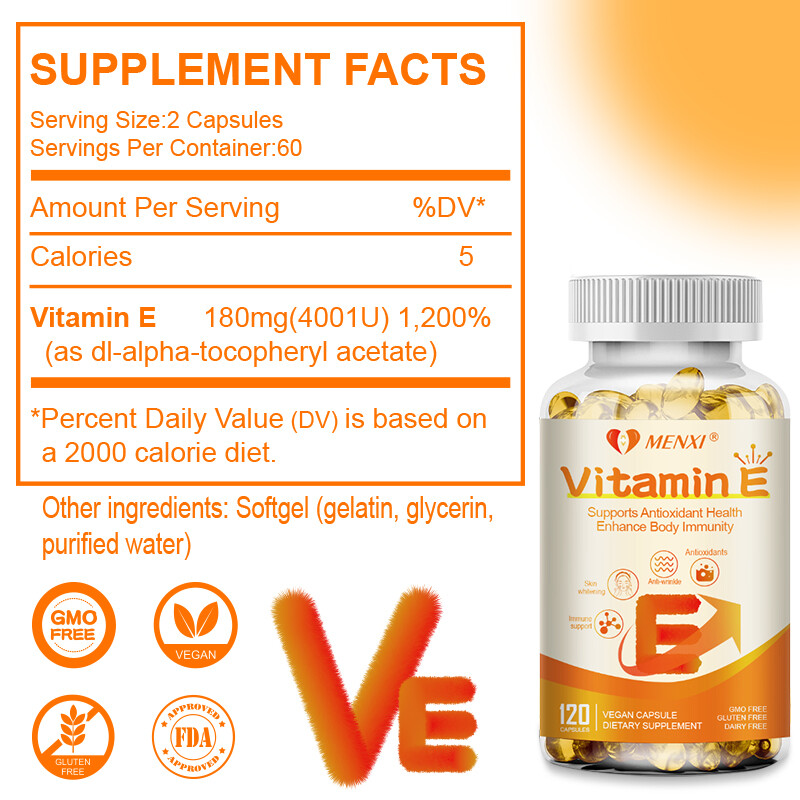 vitamin e capsules liquid Vitamin E, 30 Capsules