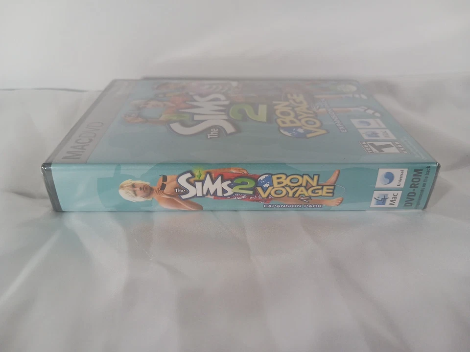 Sims 2: Bon Voyage (Apple, 2007) Mac Computer Game Story Simulator New - Image 3 of 4
