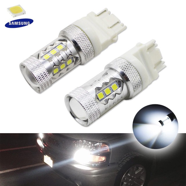 2pcs Bright White LED Daytime Running Lights Bulbs For 19992006 GMC Sierra 1500 eBay