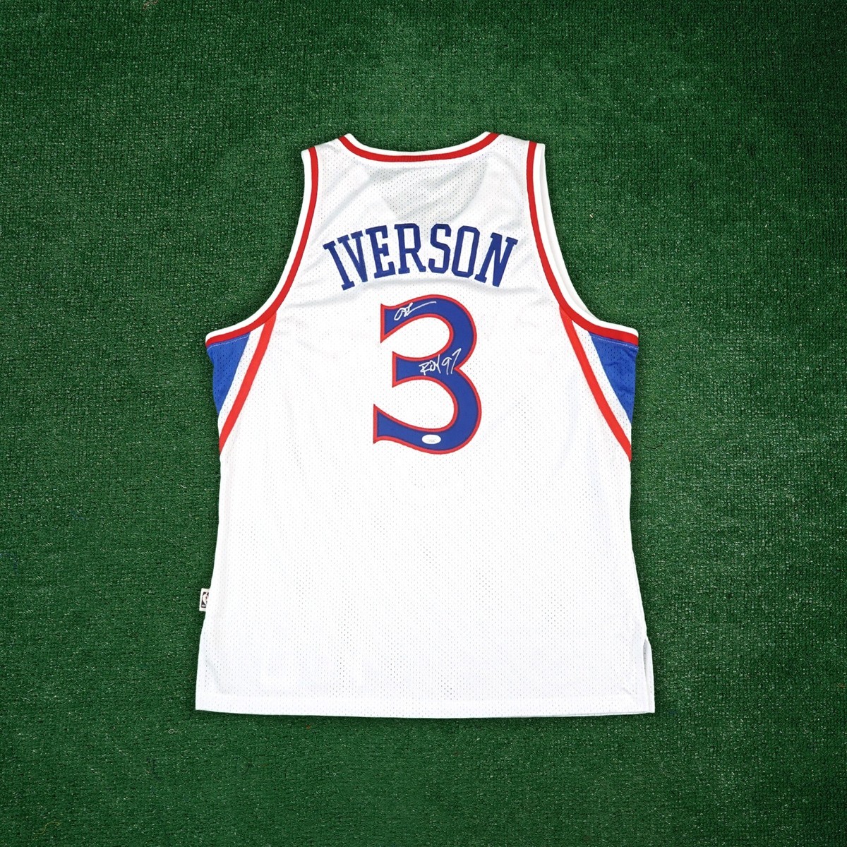 Allen Iverson signed 1997 Philadelphia 76ers 