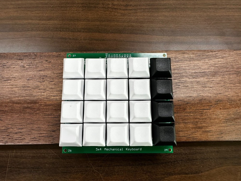 Compact 5x4 Mechanical Keyboard Kit for DIY Builds and Customization