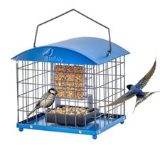 Caged Suet Bird Feeders Squirrel-Proof, Dual-Purpose Suet Seed Wild Bird