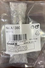 Hakko A1380 Replacement Tweezer Tip for SMD 950 Hot Tweezer, 8.0mm, SMD 950 Ser.