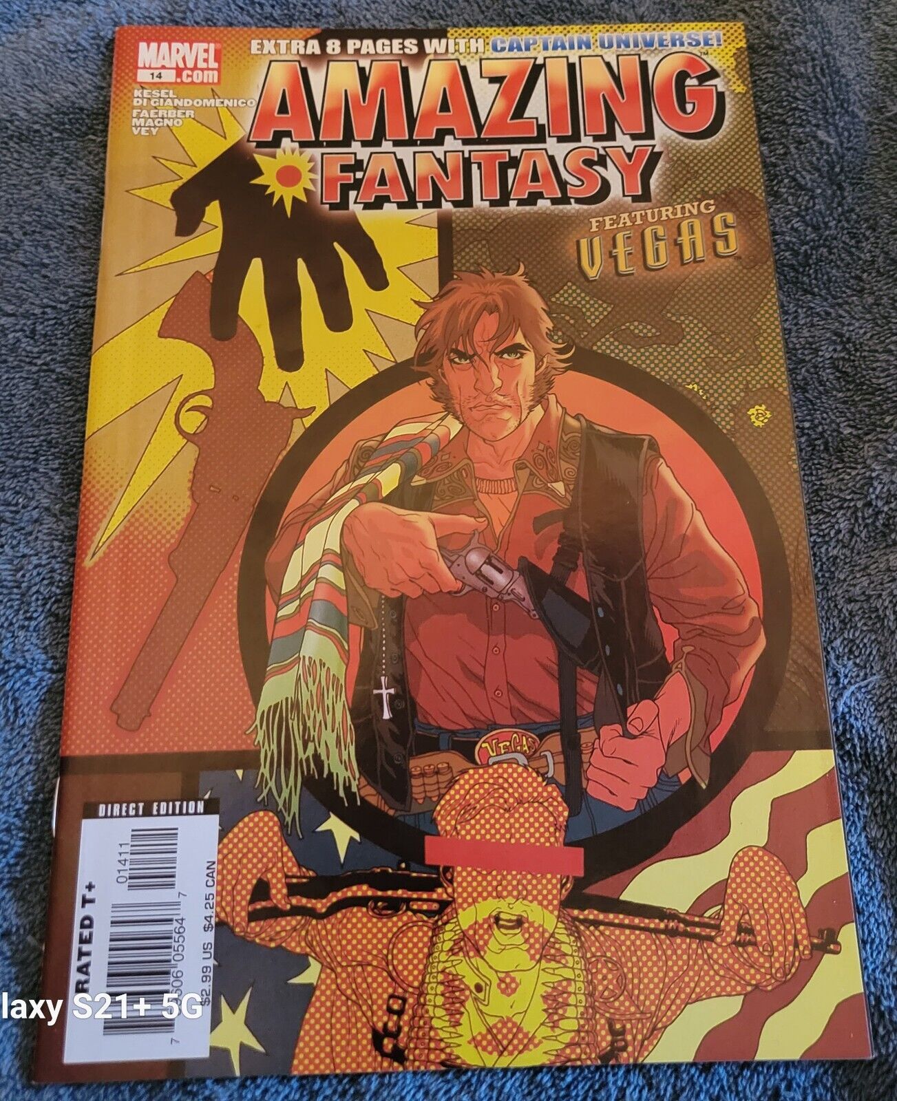 Amazing Fantasy #14 / Marvel 2005 /Captain Universe / Vegas / Tony Harris cover