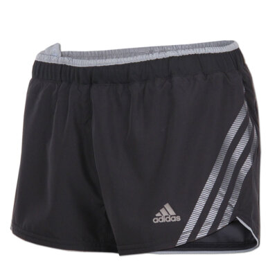 adidas Damen Supernova Short Laufshort Running Short Climacool Fitness schwarz
