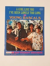 Young Rascals - A Girl Like You 4" Vinyl 45 rpm Hip-Pocket Record - SEALED!