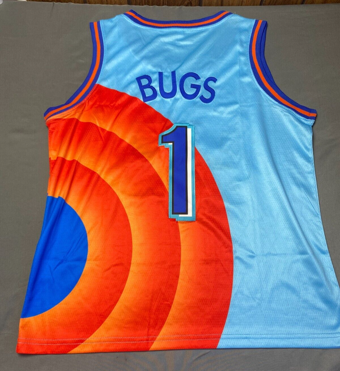 Tune Squad Adult Small Space Jam A New Legacy Jersey #1 BUGS