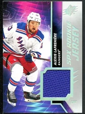 Alexis Lafreniere 2020-21 Upper Deck SPx Rookie Jersey #RJ-AL Rangers