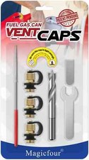 Magicfour Fuel Gas Can Vent Caps, 3 Pack Fuel Gas Tank Vent Caps Gas Can Replace