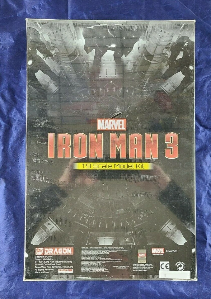 Dragon Models Iron Man 3 - Mark XXI - Midas Armor Model Kit (1/9 Scale) - Image 2 of 2