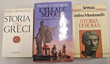 STORIA DEI GRECI+L'ELLADE SEPOLTA+ STORIA DI ROMA 3 vol. "Mondanelli +Vandenberg