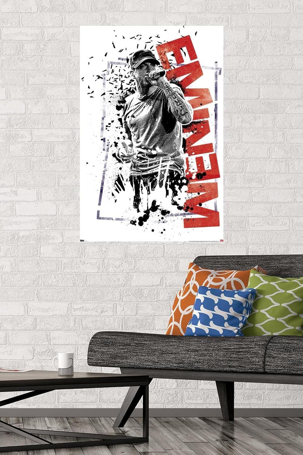 Eminem Crumble Wall Poster eBay