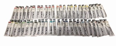 Golden Artist Acrylic Paint 2 oz -Bulk Studio Lot A of 50 Huge Color Variety 
