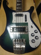 Greco Electric Bass Blue Burst Color Safe del...