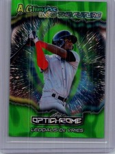 Leo De Vries 2025 Leaf Optichrome Baseball 1/1 Pre Production Proof