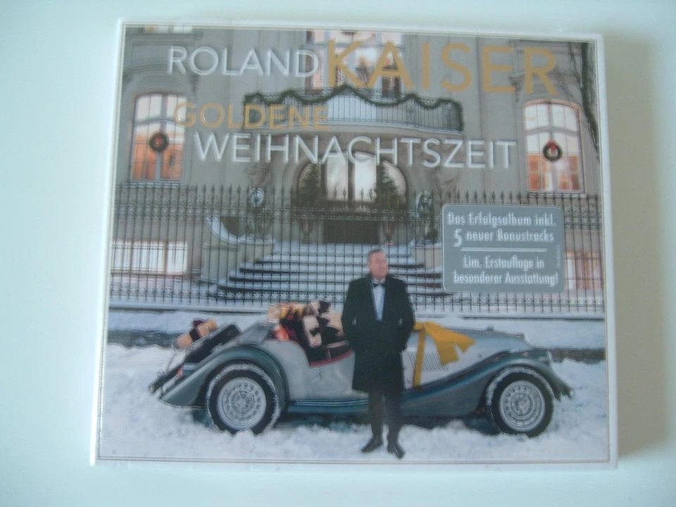 Roland Kaiser - Goldene Weihnachtszeit, Limitierte Erstauflage, Neu OVP, 2 CD