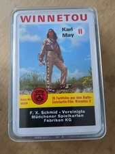 Winnetou. Karl May. Quartett. Winnetou 2. Komplett. Pierre Brice. Fan Artikel 