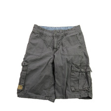 Levis Shorts Boys 14 Pockets Casual Lightweight Gray Cargo