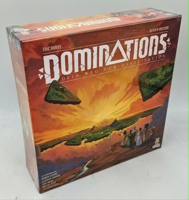 Holy Grail Games Dominations Spiel Dein Weg zu Zivilisation Strategiespiel NEU - Bild 1 von 4
