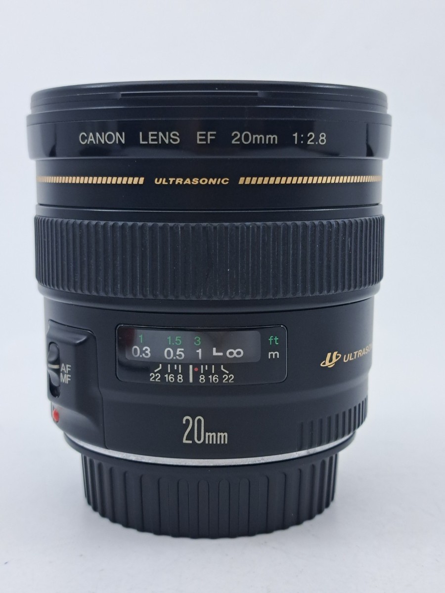 Canon EF 20mm f/2.8 USM Wide Angle AF Prime Lens (Made In