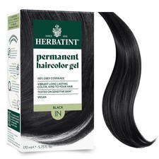Permanent Hair Dye For Women - 1N Black - For Up To 100 Gray Coverage - Ammo...