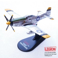 1/72 LEGION P-51D P51 Mustang Fighter 78° Squadrone Ojemma 1945 Modello Finito