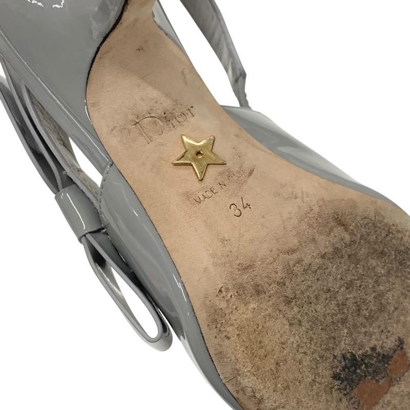 Christian Dior Pumps Heel Leather Gray EU34/US4 116651c thumbnail 17