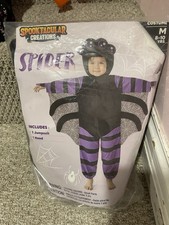 Spooktacular Creations Spider Halloween Costume Child Size Medium 8-10