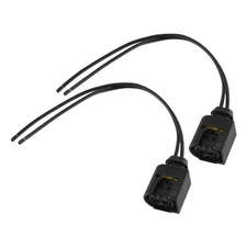 2pcs Fuel Injector Connector Plug Harness Wires fit for Ford AE8T10300AA Acc