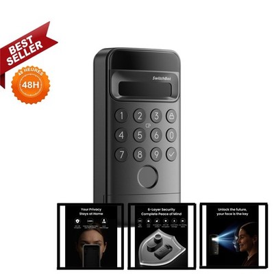 SwitchBot Keypad Vision mit 3D-Gesichtserkennung für Smart-Türschloss