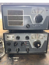 RL Drake TR-3 Sideband Transceiver & RV-3 Remote VFO Ham Radio TR3 RV3 Untested
