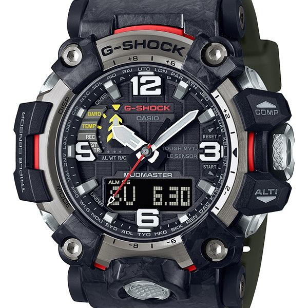 CASIO G-SHOCK GWG-2000-1A3JF Black Red CARBON MUDMASTER Men's